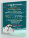 To My Granddaughter - From Grandma - Christmas, Father's Day, Mother's Day Canvas Gift GMD068 - DivesArt LLC